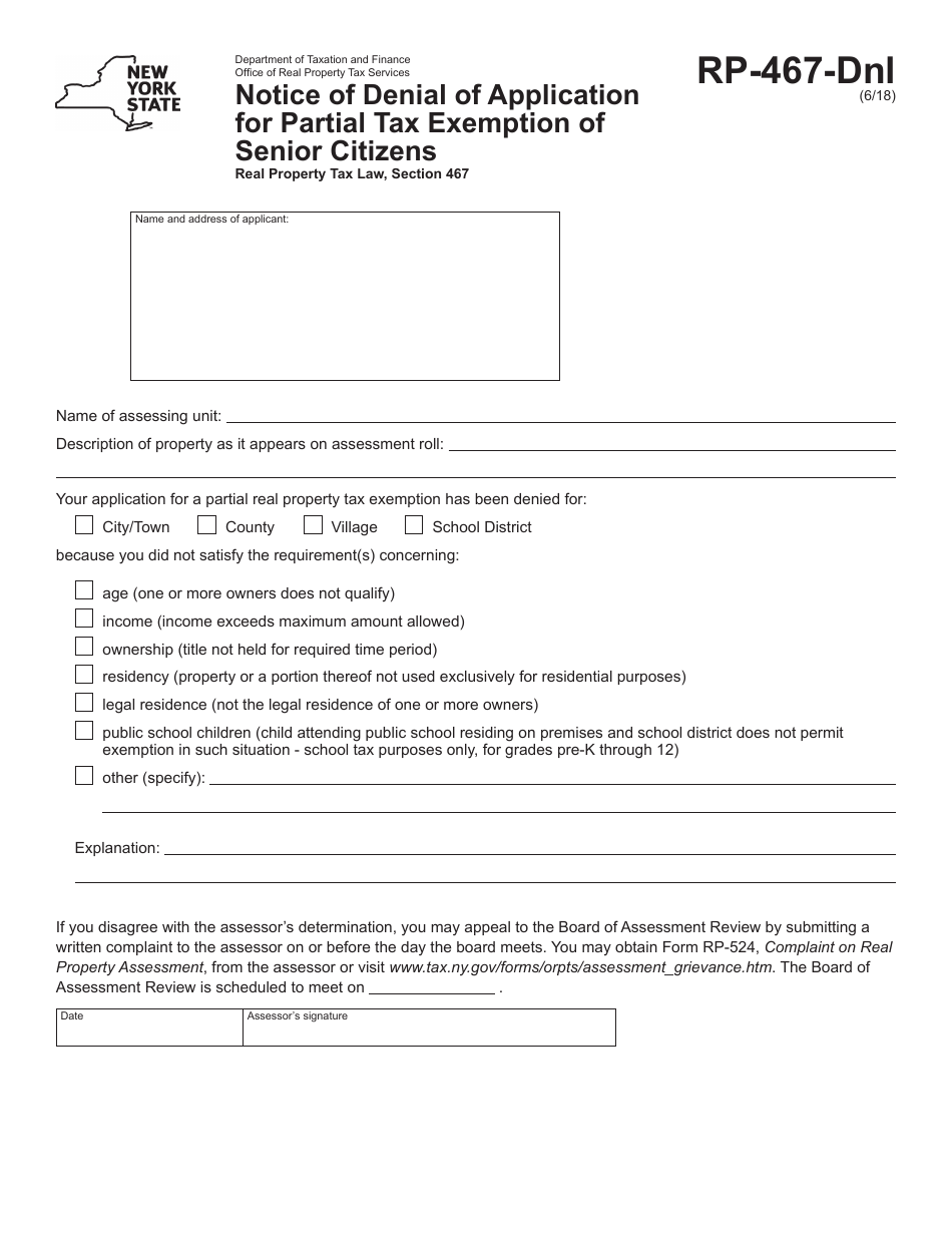 form-rp-467-dnl-download-fillable-pdf-or-fill-online-notice-of-denial