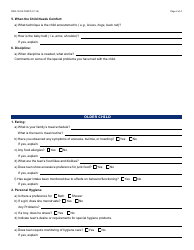 Form DDD-1370A FORFF Child Information Guide - Arizona, Page 2