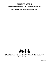 Form UB-400-FF Shared Work Plan Application - Arizona