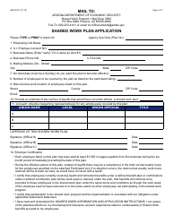 Form UB-400-FF Shared Work Plan Application - Arizona, Page 5