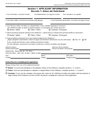 Form CS-167-PF Request for Title IV-D Child Support Services and Applicant&#039;s Rights and Responsibilities - Arizona, Page 9