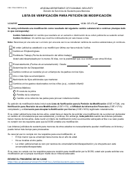 Form CSE-1178A FORFFS Paquete De Modificacion De Sustento Para Menores - Arizona, Page 4