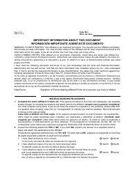 Form CSE-1178A FORFFS Paquete De Modificacion De Sustento Para Menores - Arizona, Page 7
