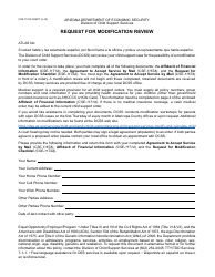 Form CSE-1170A FORFF Child Support Modification Packet - Arizona, Page 3