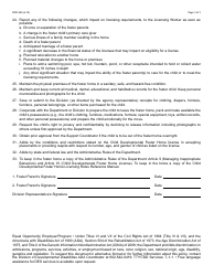 Form DDD-289 Child Developmental Foster Home Agreement - Arizona, Page 3