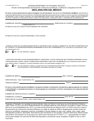 Formulario LCR-1040A FORFFS Divulgacion De Informacion De Salud Personal - Arizona (Spanish), Page 2