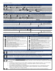 Formulario CC-001-S Solicitud De Asistencia Para Cuidado De Ninos - Arizona (Spanish), Page 5