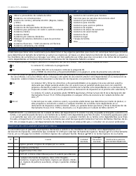 Formulario CC-001-S Solicitud De Asistencia Para Cuidado De Ninos - Arizona (Spanish), Page 6