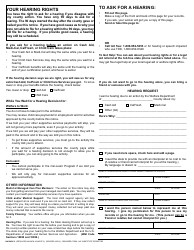 Form CF377.7D3 CalFresh Overissuance Notice - County Administrative Error (AE) - California, Page 2