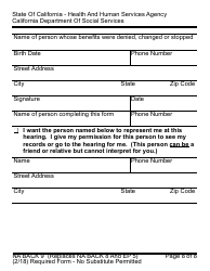 Form DFA377.7F LP CalFresh Overissuance Notice - Intentional Program Violation (Ipv) - California, Page 8