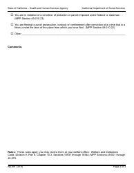 Form NA691 Notice of Denial - Cash Assistance Program for Immigrants (Capi) - California, Page 2