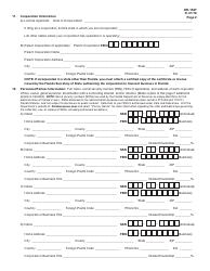 Form DR-156T Florida Temporary Fuel Tax Application - Florida, Page 4