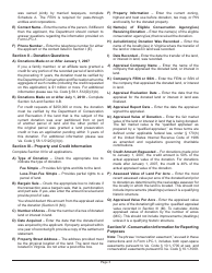 Instructions for Form LPC-1 Application for a Land Preservation Credit - Virginia, Page 3