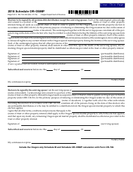 Form 150-104-004 Schedule OR-OSMP Oregon Special Marital Property - Oregon, Page 2