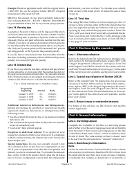 Form OR-706 (150-104-001) Oregon Estate Transfer Tax Return - Oregon, Page 9
