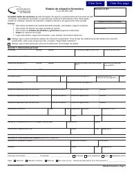 Document preview: Formulario 150-101-159-5 (OR-SFC) Estado De Situacion Financiera - Oregon (Spanish)