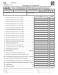 OTC Form 300-C Gross Production and Petroleum Excise Tax Remittance Form - Oklahoma, Page 2