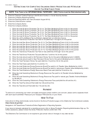 OTC Form 300-C Gross Production and Petroleum Excise Tax Remittance Form - Oklahoma, Page 3