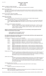OTC Form DST-213 (105-12) Three Day Permit Voucher - Oklahoma, Page 3