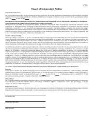 Form CAT QDC Annual Application for Distribution Center Qualifying Certificate - Ohio, Page 2