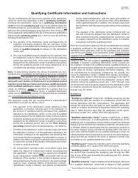 Form CAT QDC Annual Application for Distribution Center Qualifying Certificate - Ohio, Page 3