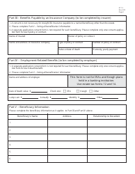 Form ET13 Application for Consent to Transfer the Proceeds of Insurance Contracts, Employer Death Benefits and Retirement Plans for Resident and Nonresident Decedents - Ohio, Page 2