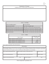 Form ET2X Amended Ohio Estate Tax Resident Return - Ohio, Page 2