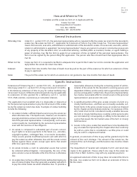Form ET41 Application for Extension of Time to Pay Ohio Estate Tax - Ohio, Page 2