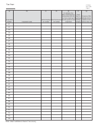 Form FT OTAS Ohio Taxpayer&#039;s Affiliation Schedule - Ohio, Page 2