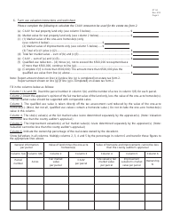 Form ET34 Qualified Farm Property Valuation Election Application - Ohio, Page 3