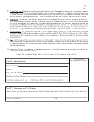 Form ET34 Qualified Farm Property Valuation Election Application - Ohio, Page 4
