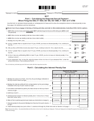 Form IT/SD2210 Interest Penalty on Underpayment of Ohio Individual Income, School District Income and Pass-Through Entity Tax - Ohio, Page 2