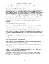 Instructions for Municipal Valuation Return - Maine, Page 2