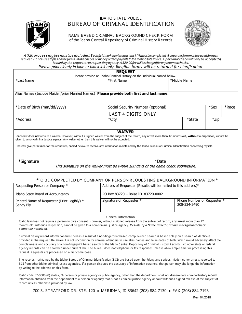 CPA License by Reciprocity - Idaho, Page 4