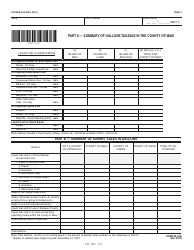 Form M-20A Monthly Return of Liquid Fuel Tax (State and County) and Environmental Response, Energy, and Food Security Tax - Hawaii, Page 3