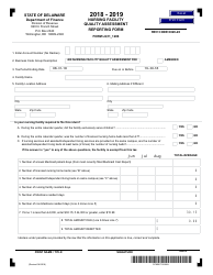 Document preview: Form LQ11_1206 Nursing Facility Quality Assessment Reporting Form - Delaware