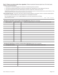 Form REG-1 Addendum A Cigarette and Tobacco Products Taxes - Connecticut, Page 2