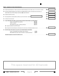 Form 540 Schedule CA California Adjustments &quot; Residents - California, Page 2