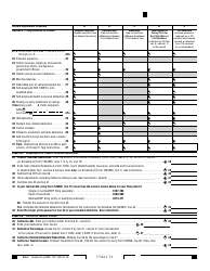 Form 540NR Schedule CA California Adjustments &quot; Nonresidents or Part-Year Residents - California, Page 2