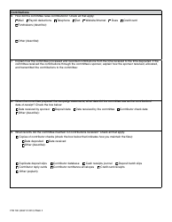 Form FTB780 General Purpose Committee Audit Questionnaire - California, Page 2
