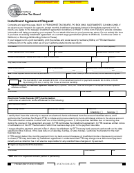 Form FTB3567 Installment Agreement Request - California, Page 3