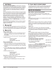 Form FTB1564 Financially Disabled - Suspension of the Statute of Limitations - California, Page 3
