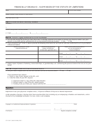 Form FTB1564 Financially Disabled - Suspension of the Statute of Limitations - California, Page 4