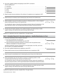Form FTB4925 Application for a Voluntary Disclosure Agreement - California, Page 3