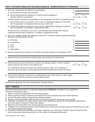 Form FTB4925 Application for a Voluntary Disclosure Agreement - California, Page 4