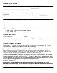 Form FTB4905 PIT Offer in Compromise Application Form - California, Page 13