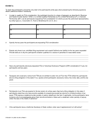 Form FTB5841 Request for Filing Compliance Agreement - California, Page 2