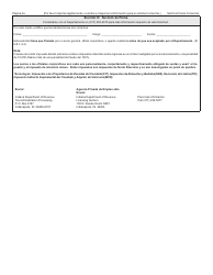 Formulario del Estado 56152 (BT-1) Solicitud Fiscal Comercial - Indiana (Spanish), Page 4