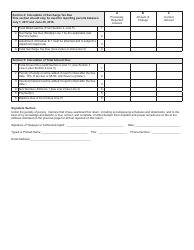 State Form 47737 (SF-900X) Amended Consolidated Special Fuel Monthly Tax Return - Indiana, Page 2