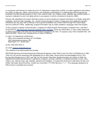 Form FA-155-1-FF Recent Employment/Training Background - Arizona, Page 2